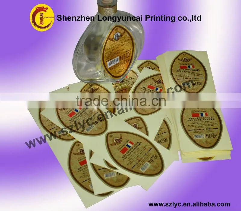 manufacturer directly wine labels printing