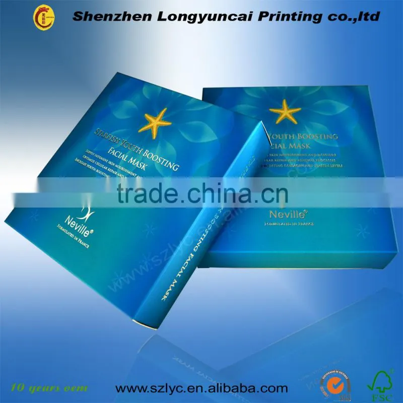 professional printing factory customize new design luxury gift paper box for candle