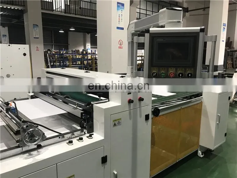 UTHQ1100K Automatic Dutch oven fryer parchment oil wax paper cross cutting sheeting machine