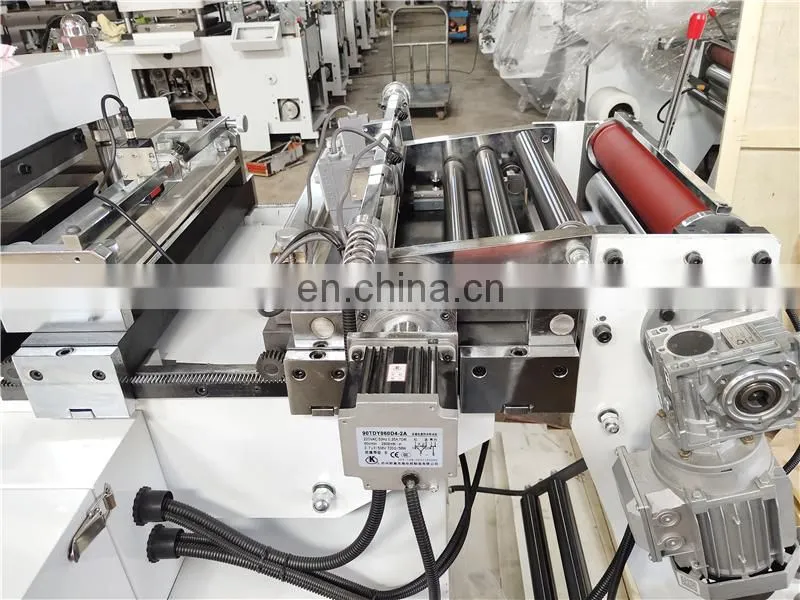 UTM420Z Automatic Adhesive Label Film Flatbed Die Cutting Machine, Flat bed roll clear sticker tape punching press cutter