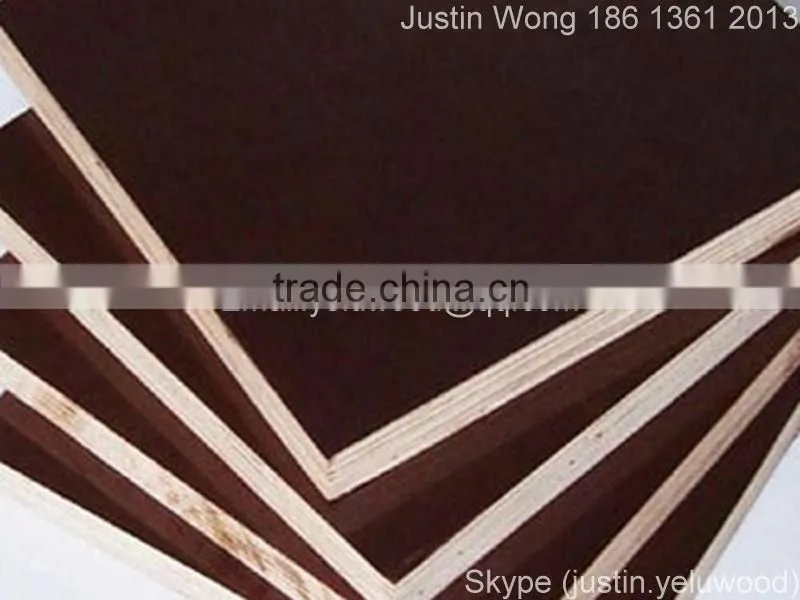 1250x2500 waterproof glue brown film faced plywood
