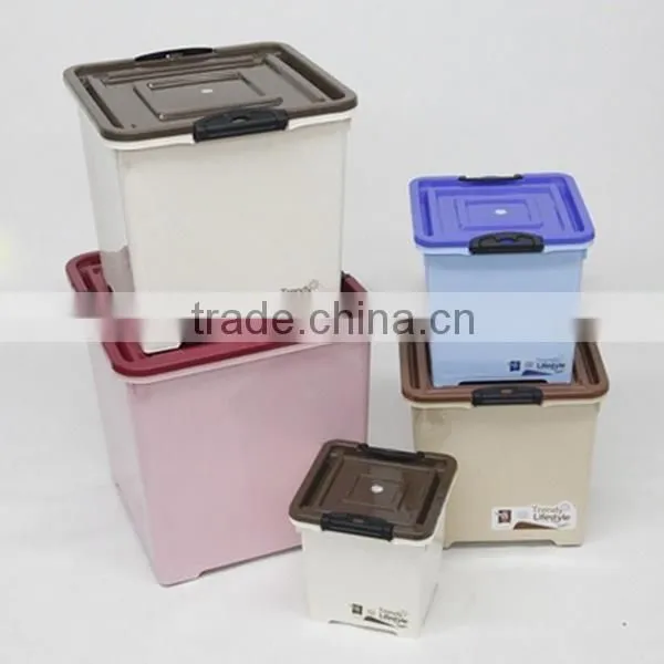 48L Rectangle clothes storage container for housewares