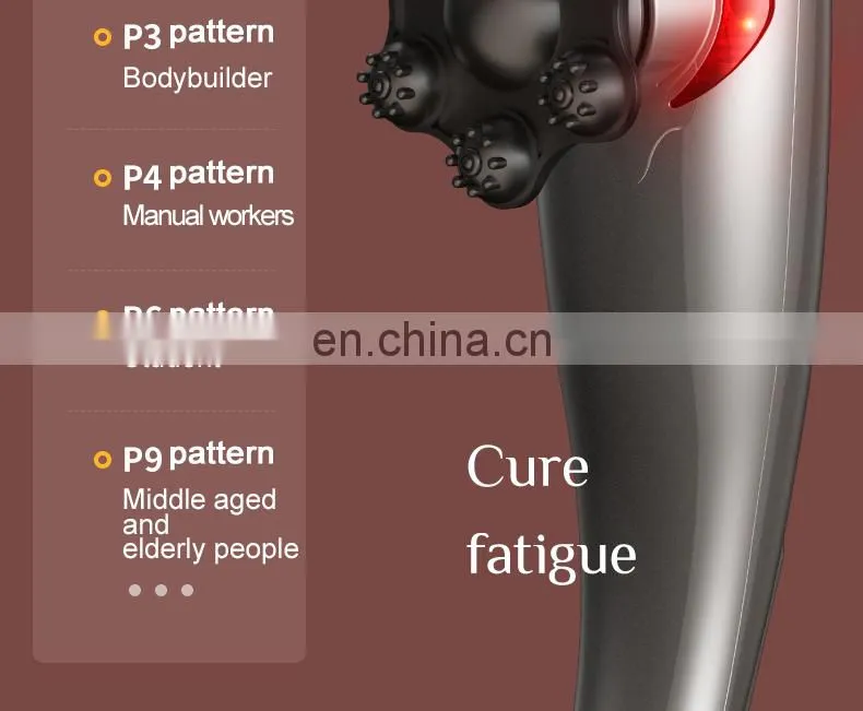 L11C High quality multifunction wireless charing massage hammer rechargeable massage stick
