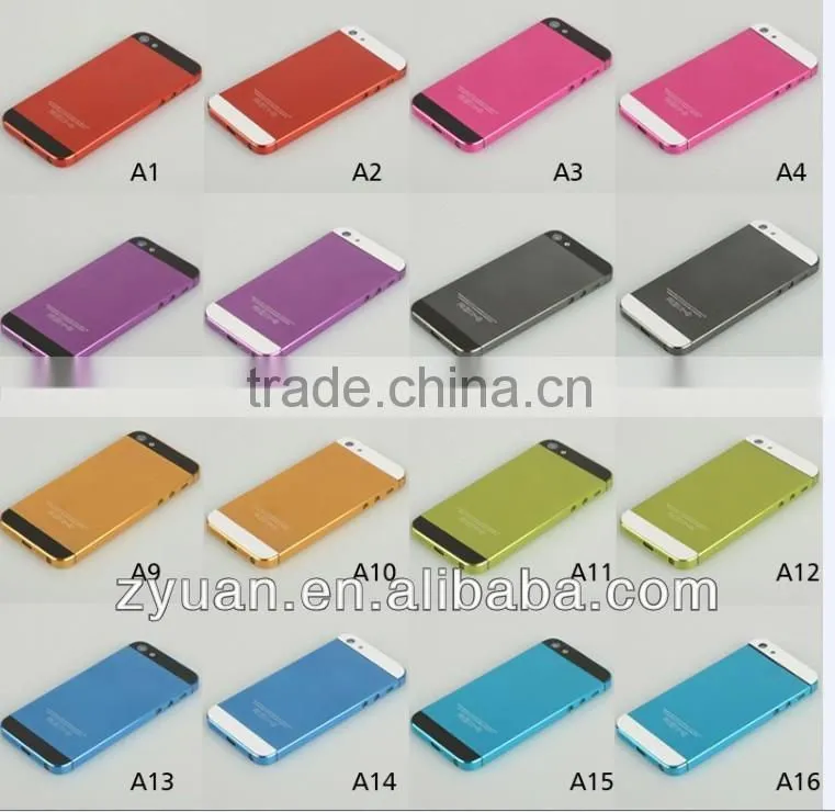 For iphone5S 5 battery back cover housing & Mid Frame
