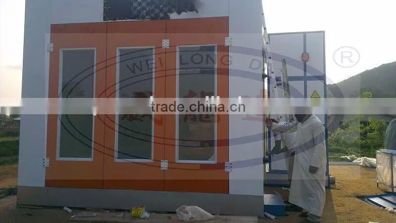 WLD7100 Common Car Spraying Booth, Car Baking Booth, WLD7100 Car Paint Booth