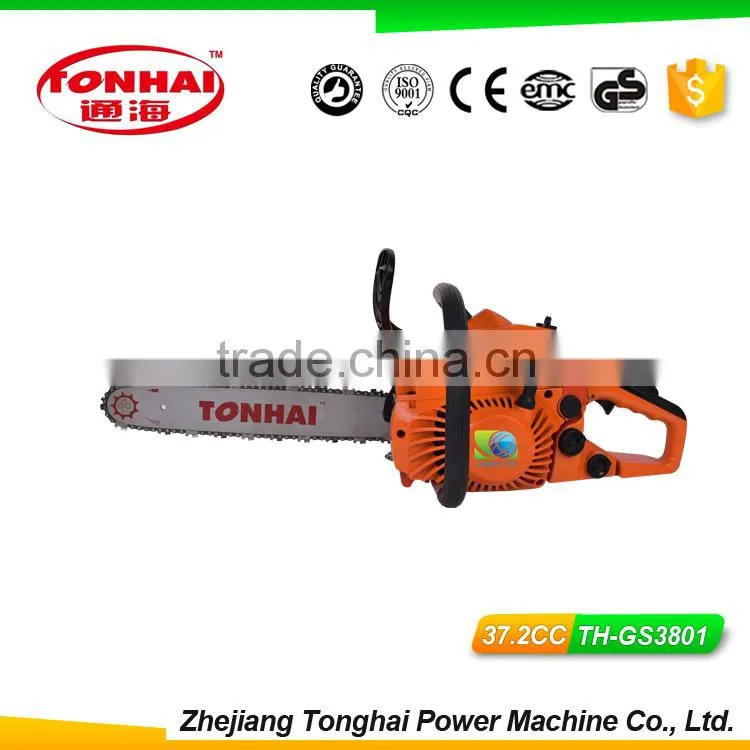 High Speed TH-GS3801 PSingle Cylinder Air-forced Cool 2 Stroke Saw eager beaver chainsaw