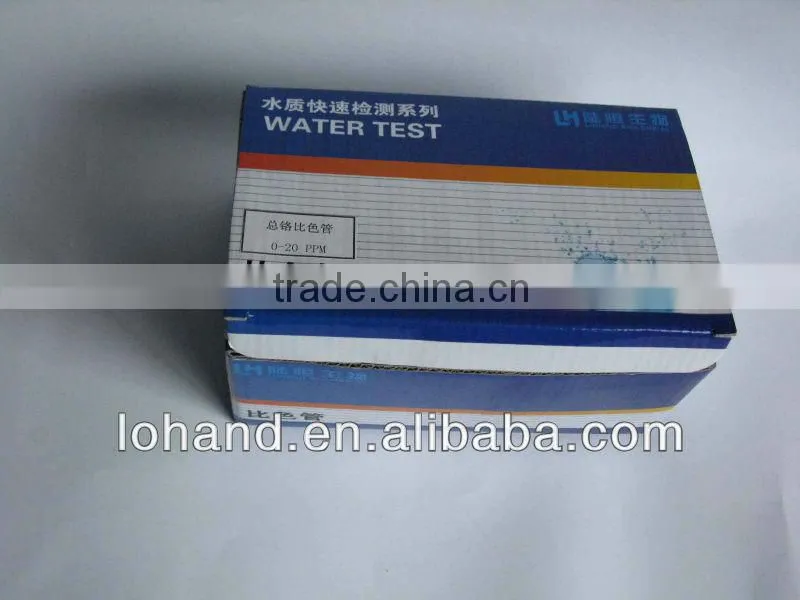 Wholesale water quality test total chromium test detection Tube LH3016