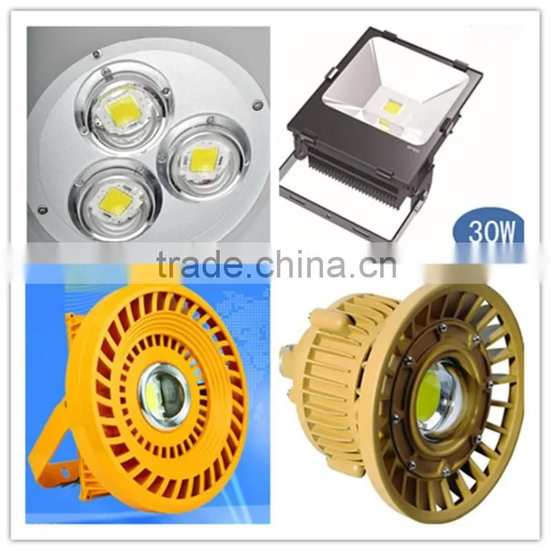 60 degree 78mm bay light led glass optical lens borosilicate