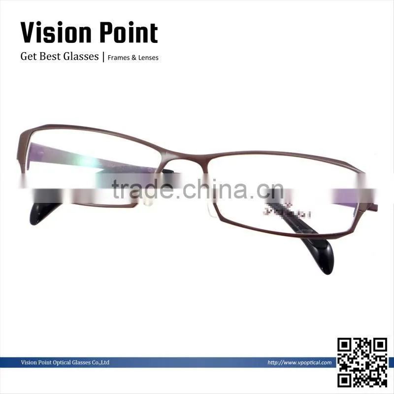 Fashion full rim Men titanium glasses frame manufacturers in china Danyang