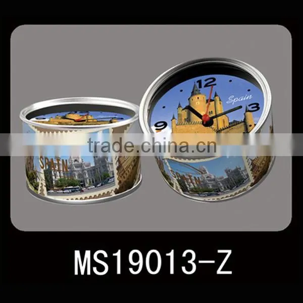 cheap tourist souvenirs of can clock