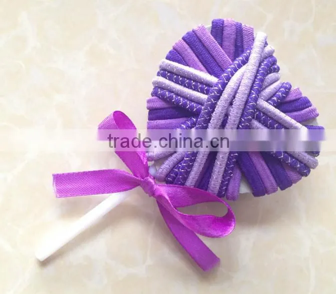 hot sale lollipop good quality custom printed elastic hair band