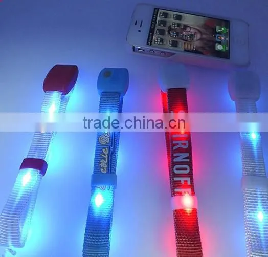 2015 sound activated led bracelet led wristband led bracelet