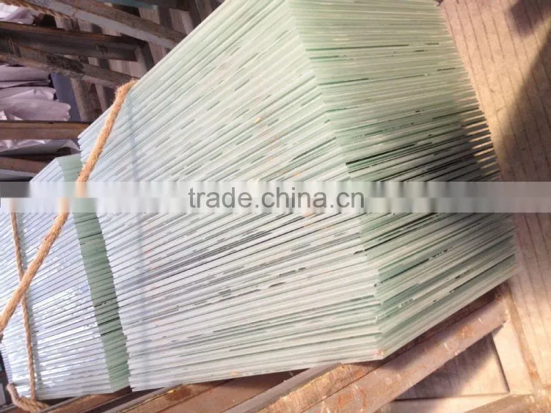 Guangzhou Sky Tiger Supply 5mm clear tempered glass with the holes middle