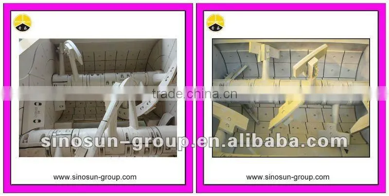 (JS500-JS4000) Twin Shaft Concrete Mixer ( 25~200 m3/h)