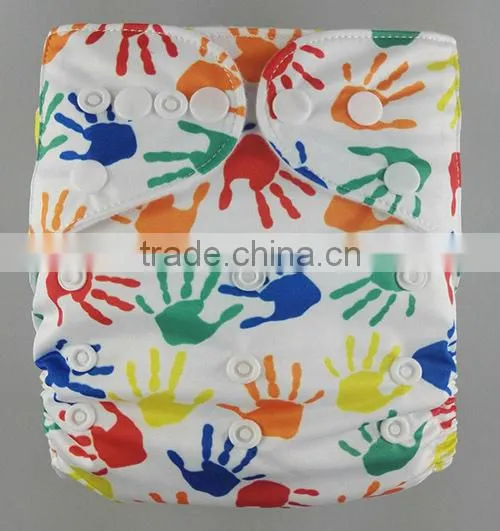 AnAnBaby Unisex Underwear Fitted Cloth Diaper Modern Kids Nappies