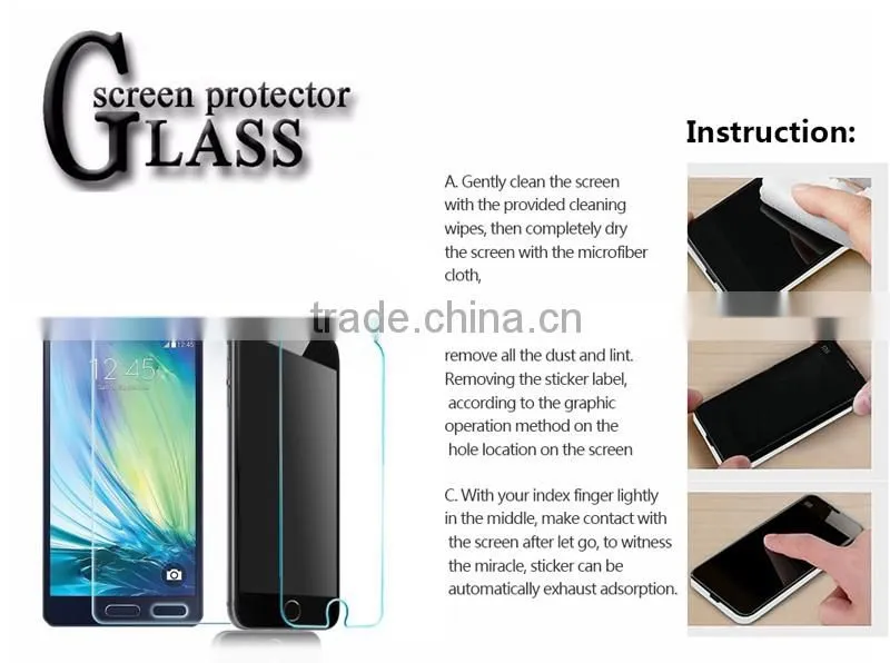 Tempered glass screen protector for Motorola Moto G2 screen film