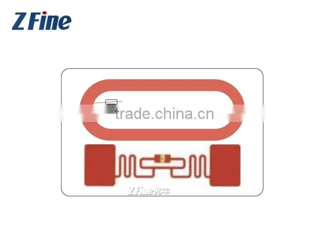 double frequency 5*5 pvc inlay prelam for composite card