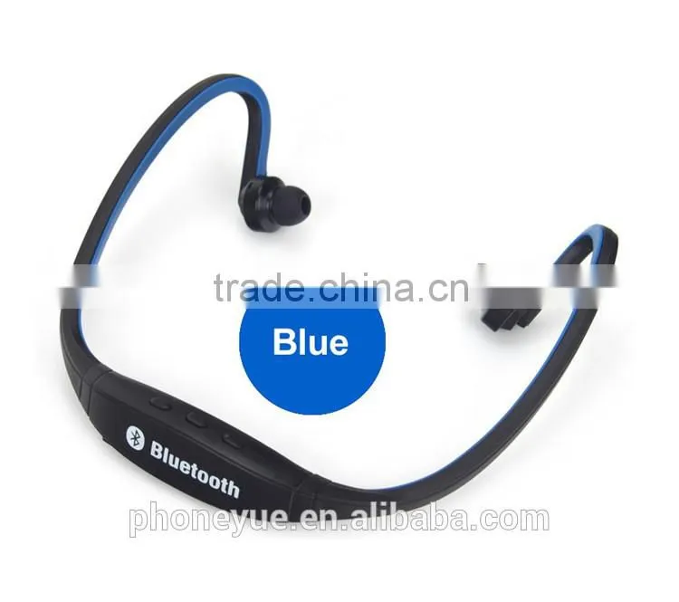 free sample neckband S9 sport wireless bluetooth 4.0 headphone earphone