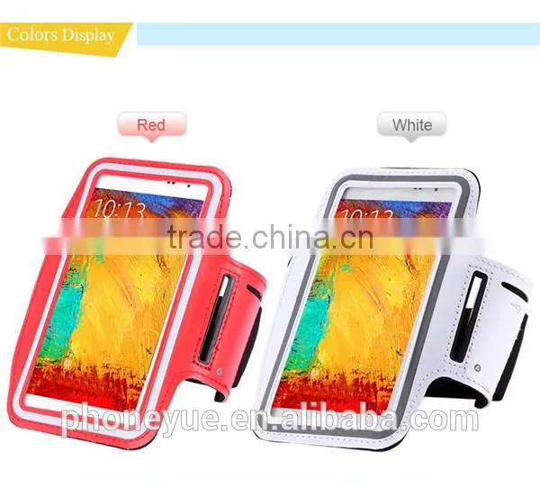 running jogging waterproof mobile cell phone sport armband case for samsung s6