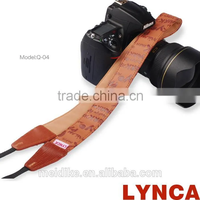 LYNCA Russian series floating leather camera strap for wholesale