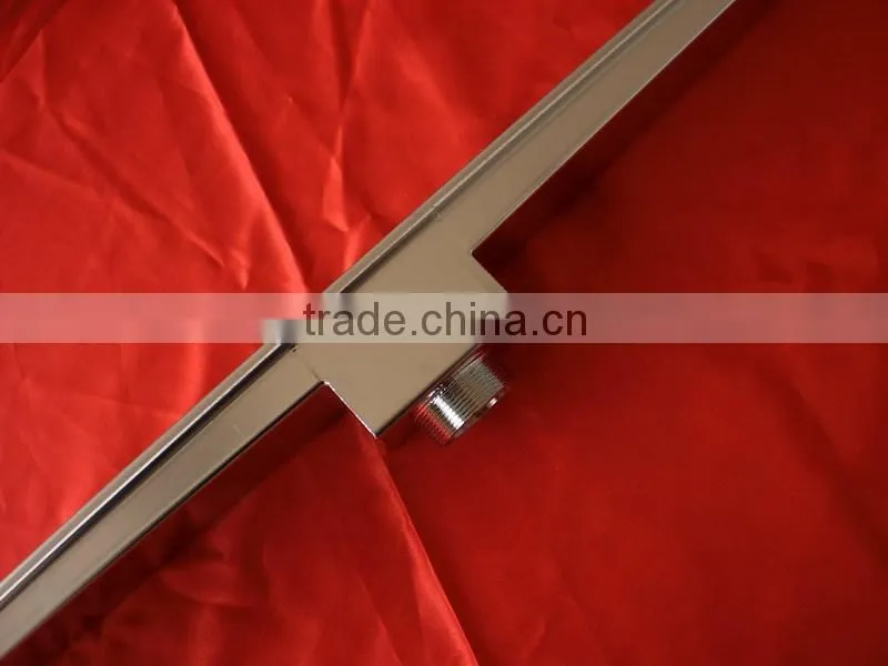 A Series Tiled On Flange Sloped Channel Base Linear Stainless Steel Shower Drain With Vertical Structural Siphon
