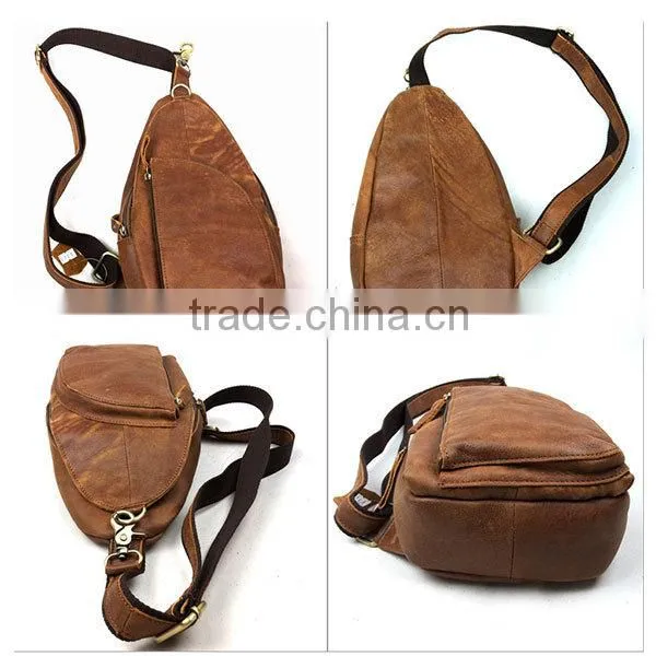 Innovative leather cross bag for men brown leather shoulder bag for men leather bag india