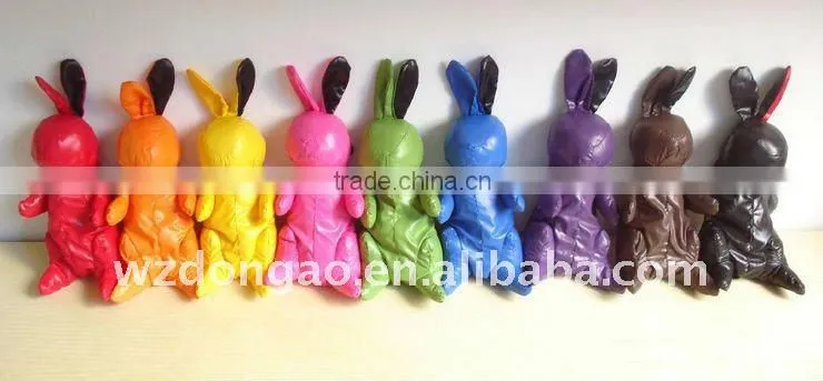 foldable rabbit shopping polyester bag