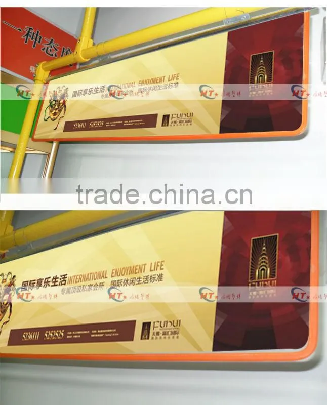 Hang roof side bus coach advertising board