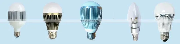 Alibaba express for LED bulb light fixture,energy saving E27/E14/E26/B22 round aluminum die casting