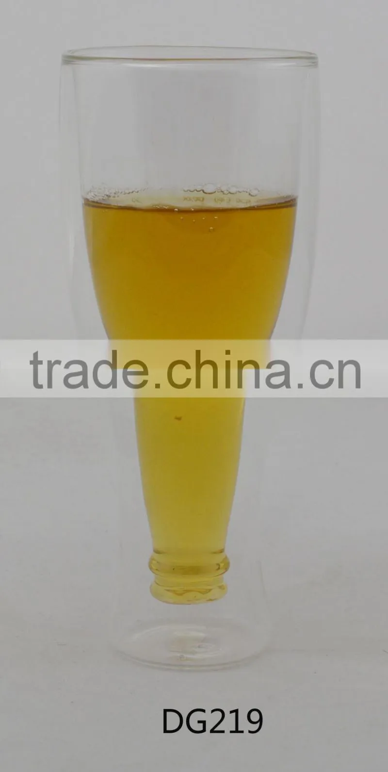 Factory direct wholesale double wall glass cup