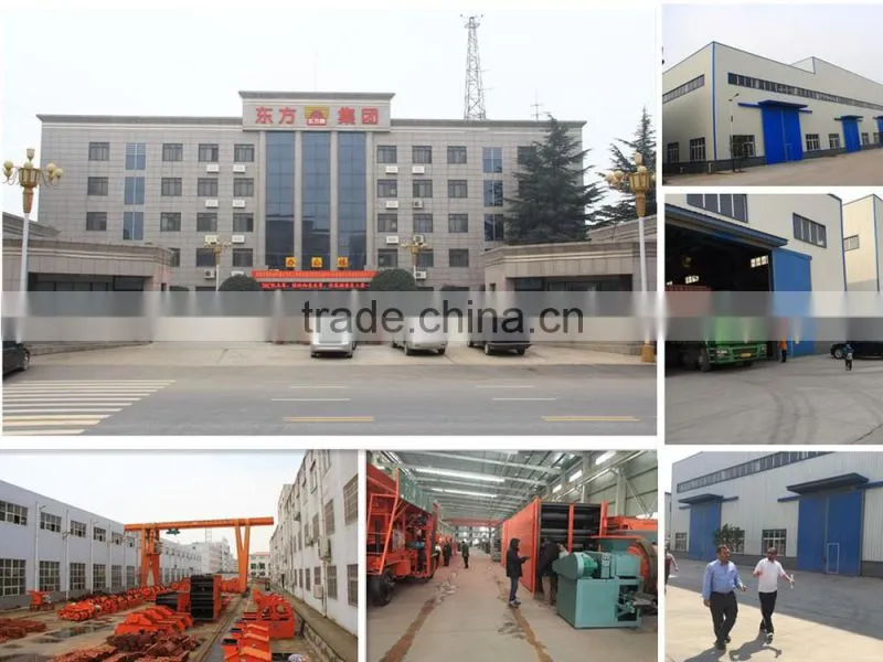 High density coal ash briquette press machine