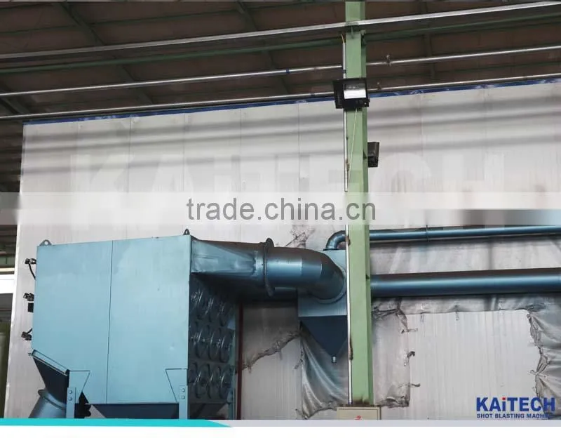 Environmental protection sandblasting room