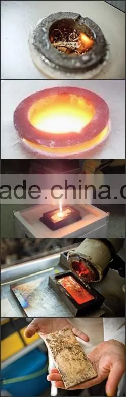 Brazil hot sale Medium-Frequency induction melting furnace For Melting Platinum 1kg 1kg 2kg 3kg 5kg