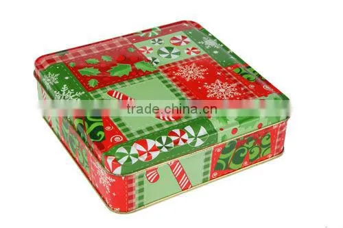 cookies packaging metal tin can