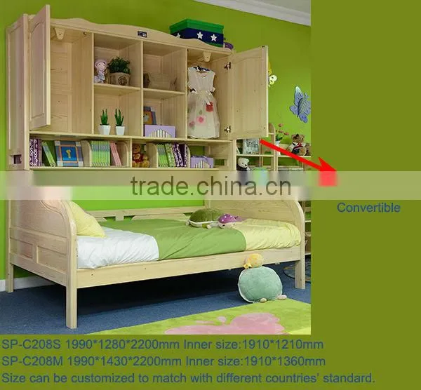 children hospital beds with bookshelf#SP-C208S