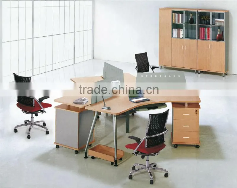 modern high quality steel feet moveable pedestal cabinet work table diverse compound table office workstation partition