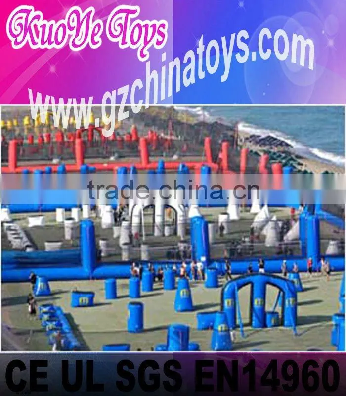 BK-13 inflatable paintball bunker