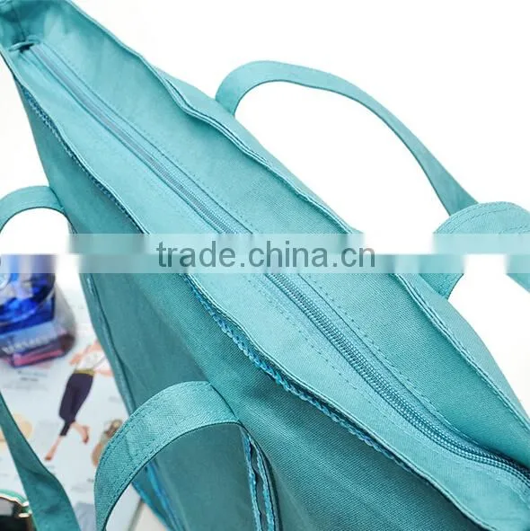 Personalized designer high quality sequins linen beach bag