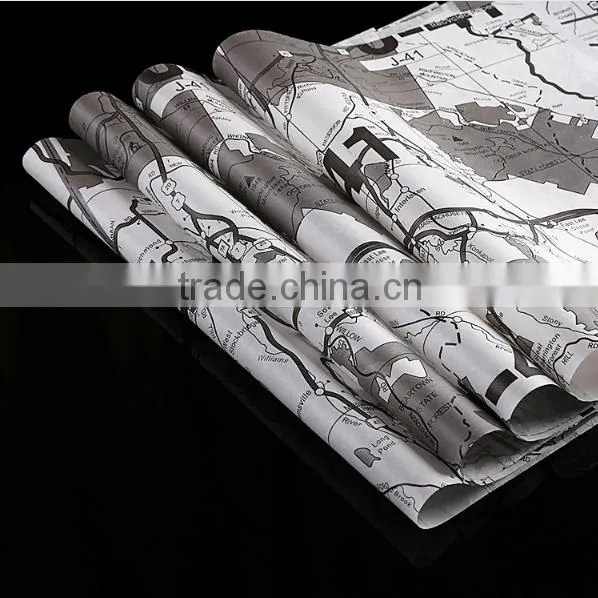 Black tissue paper for clothes