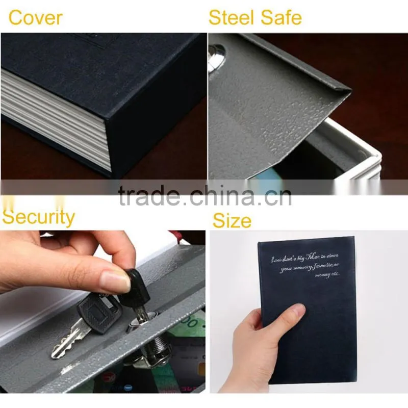 Homdox Dictionary Hollow Book Safe Money Box Jewelry Security Lock Secret Book Safe Lock OS004816
