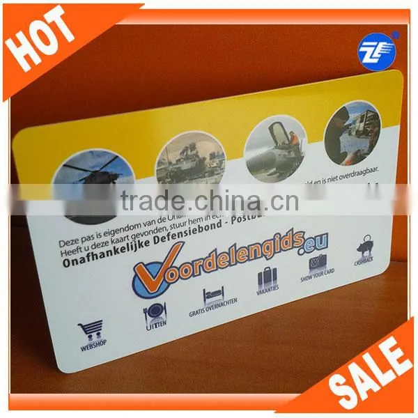 Hot selling thin high standard black metallic card