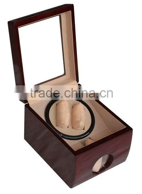 wooden watch case watch winder