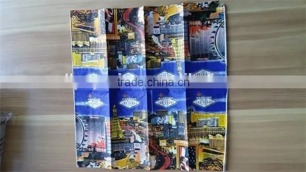 disposable colored printed paper napkin