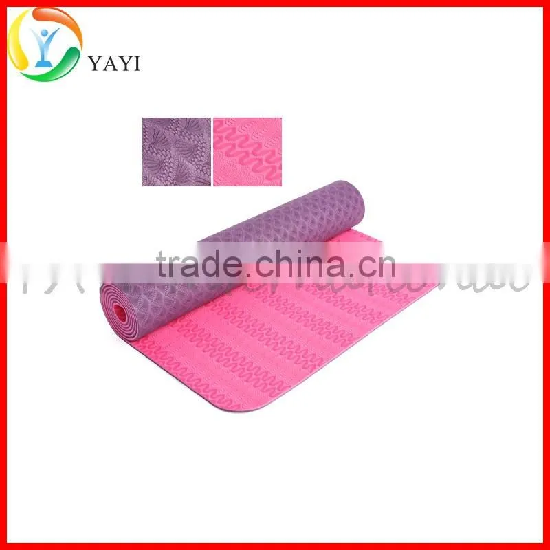 High Density Gym Fitness Training Durable Exercise TPE Yoga Mat