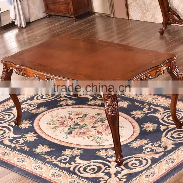 Commercial furniture antique brown wooden restaurant table used restaurant table and chair