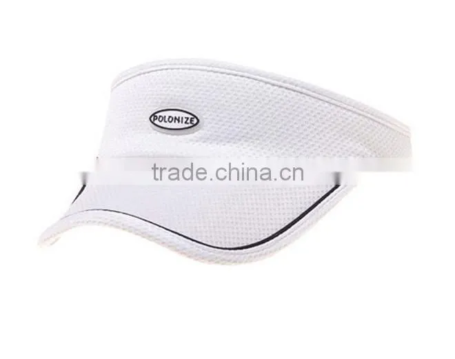 Sunny Shine fashion white crochet visor hat