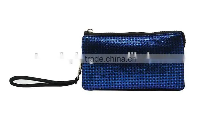 Fabric with light pearl gold blocking purse bag evening bag clutch bag with handle