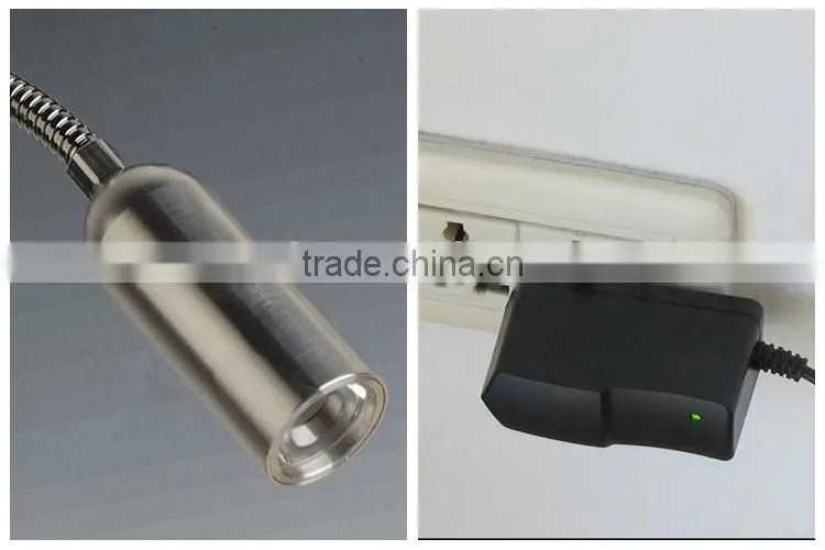 Simple design aluminium led table lamp, led light lamp with touch switch