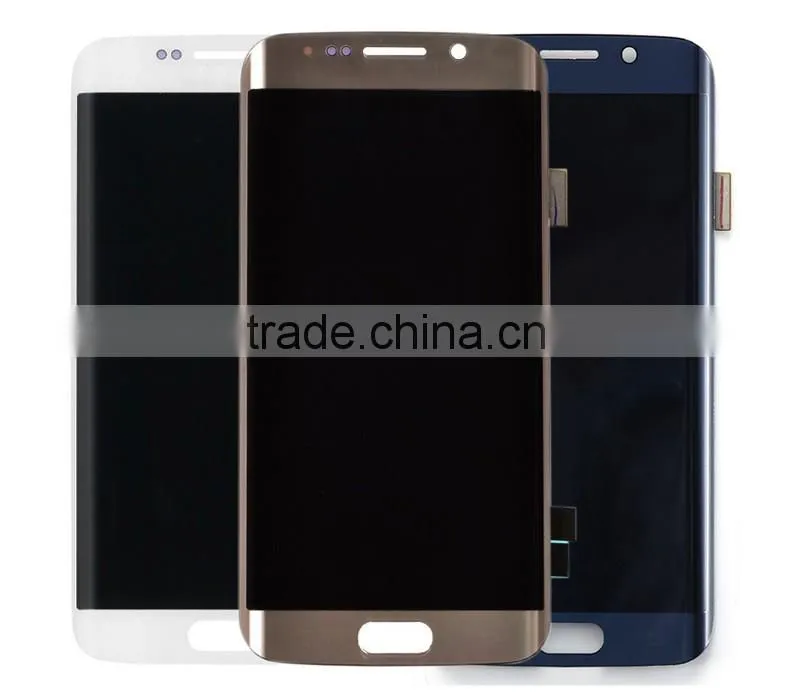 High quality mobile phone LCD for Samsung Galaxy S6 Edge G9250 G925V G925F lcd display digitizer capacitive screen