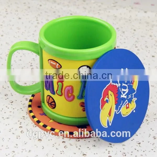 Factory Wholesale & Custom Soft PVC Hot Dish Coaster